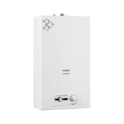 Колонка газовая дымоходная KWH-G-0410/пьезорозжиг/10 л/мин/WHITE (KR5663) Колонка газовая дымоходная KWH-G-0410/пьезорозжиг/10 л/мин/WHITE (KR5663)